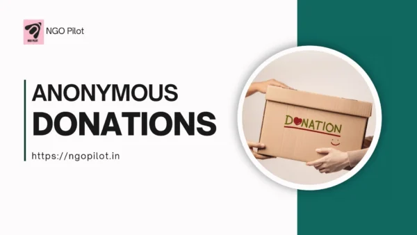 Anonymous donations