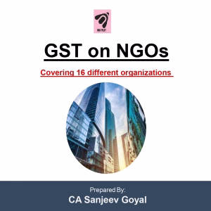GST on NGOs Full PPT